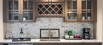 New Build, Private Beach, Central Air, Big Yard, Firepit, Wine Bar