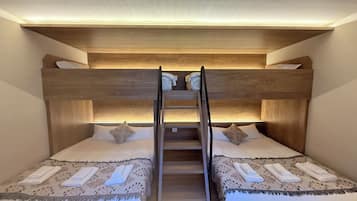 Family Condo | In-room safe, individually decorated, desk, blackout drapes