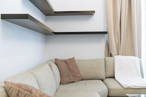 Superior Apartment, Balcony | Living area