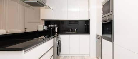 Studio, balcon, vue golf | Cuisine privée