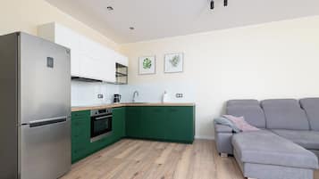 Apartment | Private kitchenette | Coffee/tea maker, electric kettle