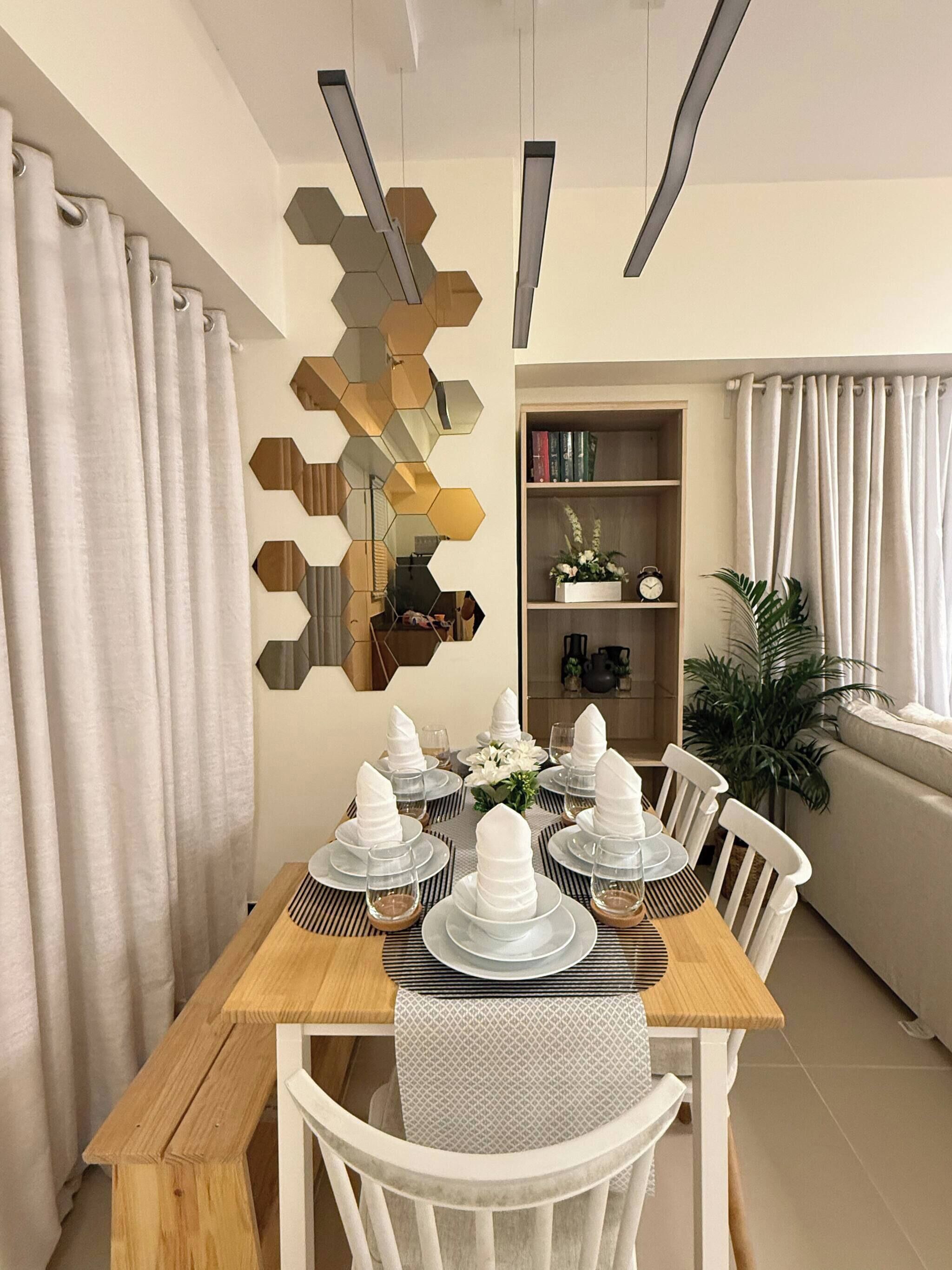 Apartamento, 2 quartos, acessível | Sala de jantar