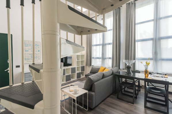 Appartement (1 Bedroom) | Coin séjour