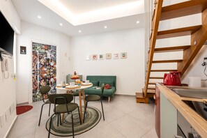 Dining - Holiday Home 'Nica Nica' with Private Terrace, Wi-Fi and Air Conditioning (Palermo)