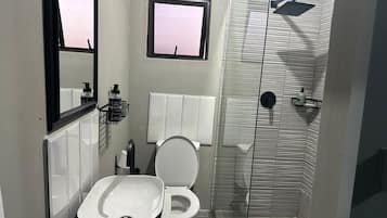 Towels, soap, toilet paper