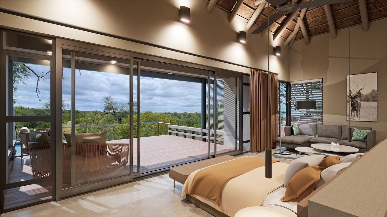 Riverbed Suite | Premium bedding, minibar, in-room safe, blackout drapes