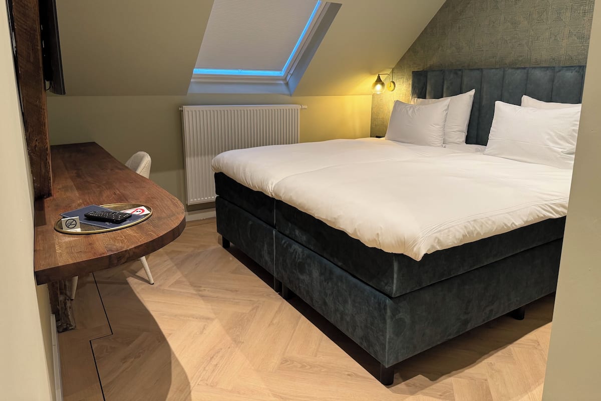 Kahden hengen deluxe-huone, kaupunkinäköala | Pimennysverhot, äänieristys, ilmainen Wi-Fi
