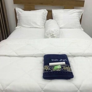 Wifi gratis y ropa de cama