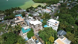 Fassade der Unterkunft