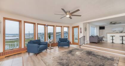 Waterfront Sodus Gem w/ Dock, Game Loft, Bay View