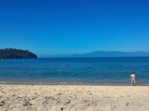 On the beach