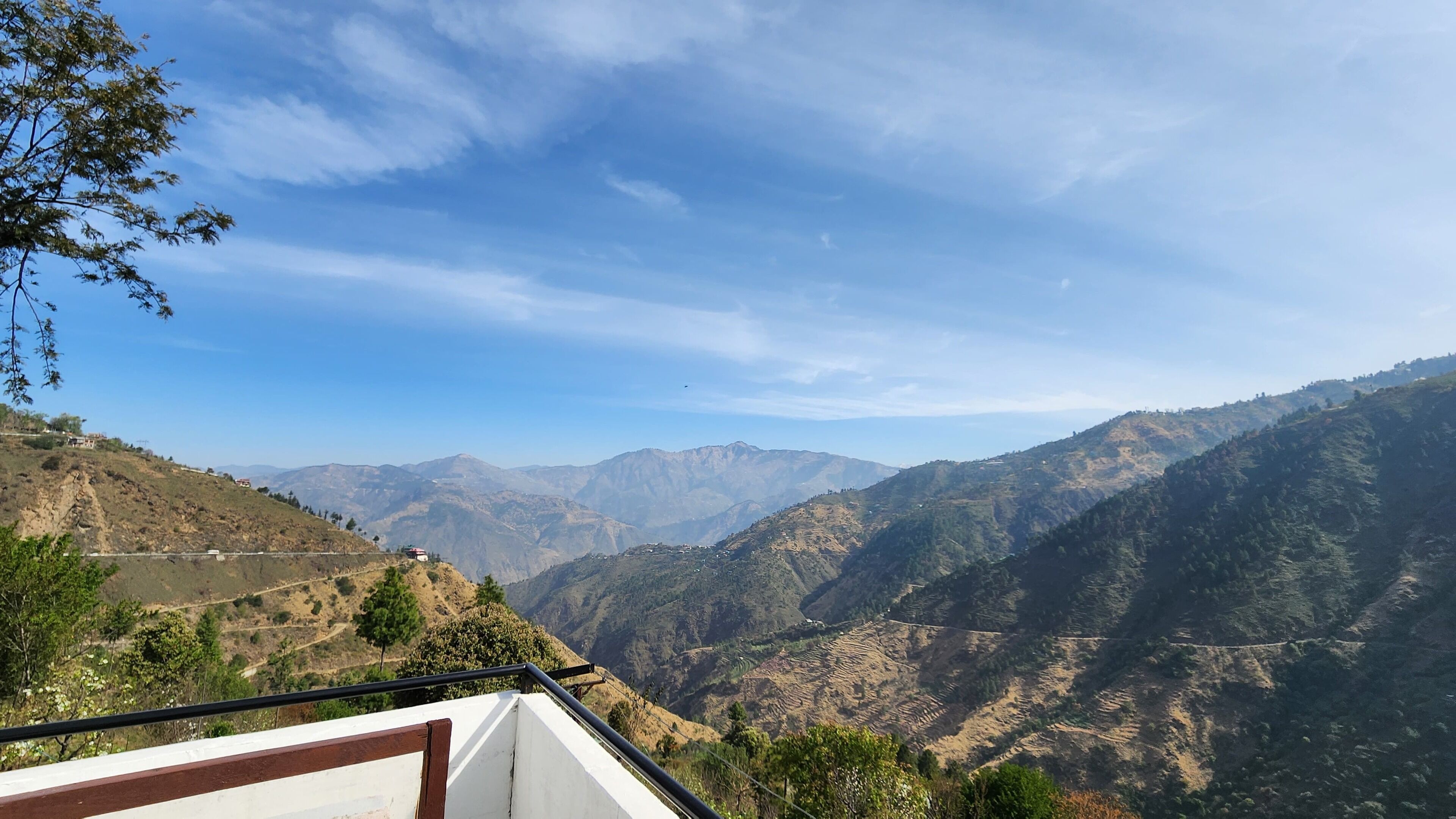 Vista desde la propiedad