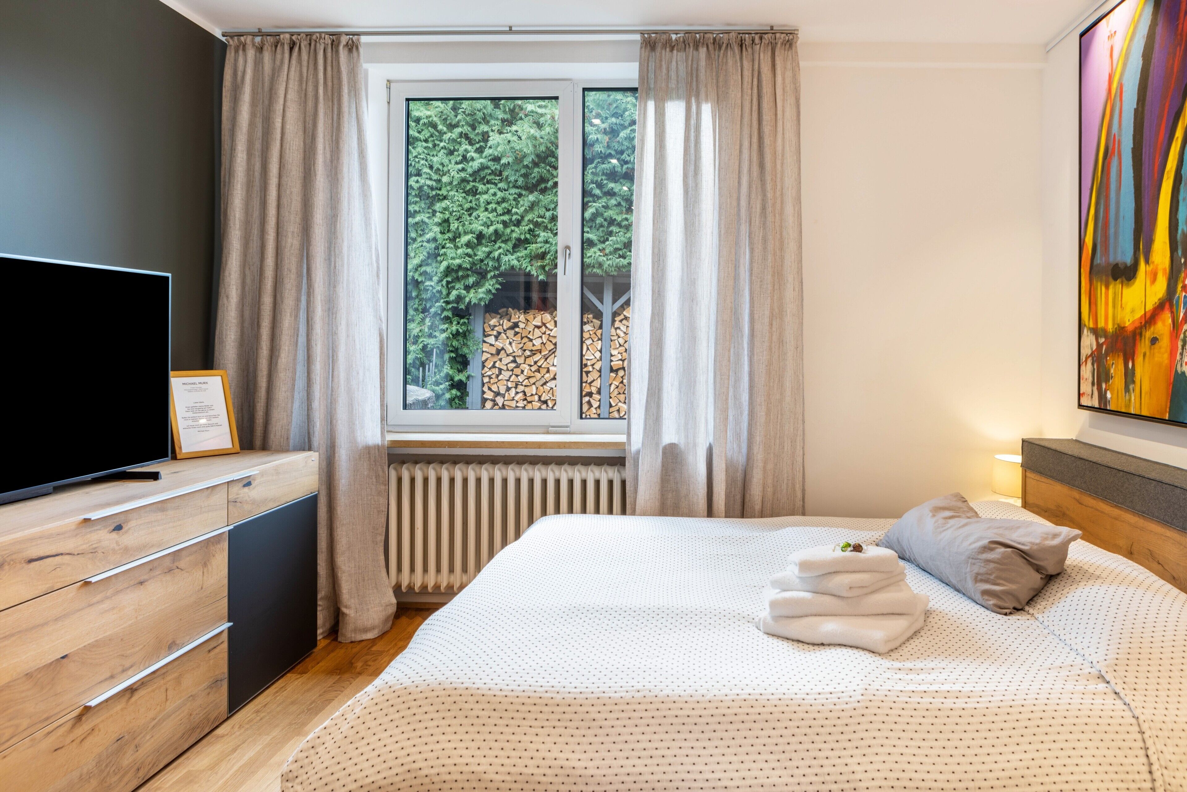 1 bedroom, WiFi, bed sheets