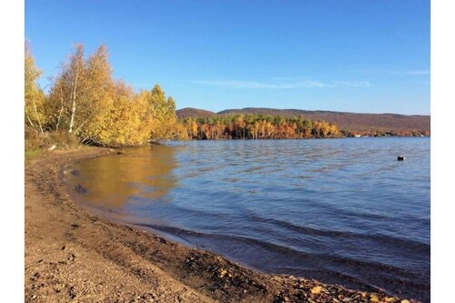 Beaver Camp on the Lake