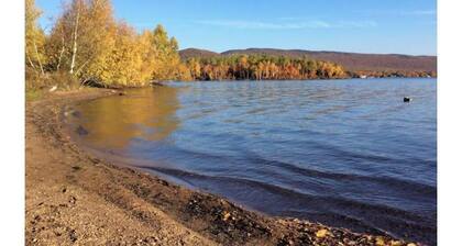 Beaver Camp on the Lake