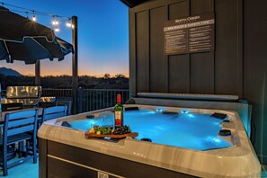 Baignoire à remous extérieure