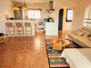 Smart TV y chimenea