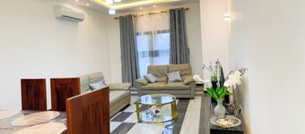 Appartement meublé 2 chambres BONANJO (102). RÉSIDENCE PRESTIGE KGV (DOUALA