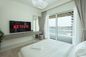Appartement Deluxe, balcon, vue mer