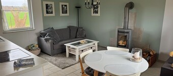 Idyllic bungalow surrounded by greenery, perfect for relaxing.
