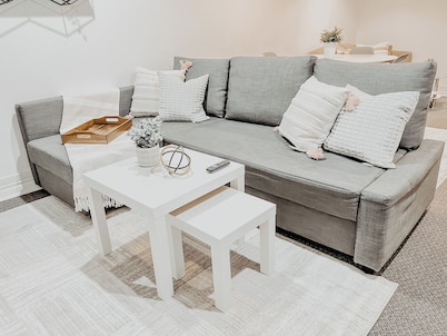 Cozy & Stylish 1 bdrm Apartment