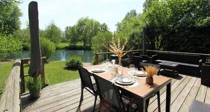 "Eau petit bois" Maison bord du loing (with canoë)