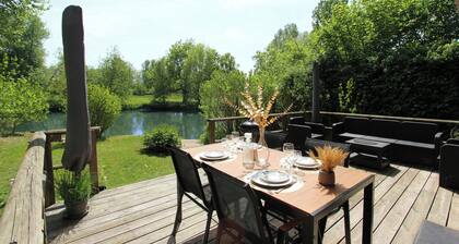 "Eau petit bois" Maison bord du loing (with canoë)