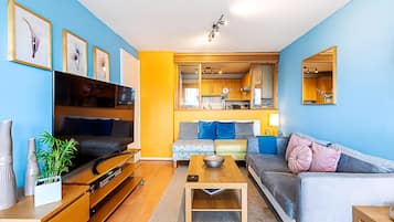 Appartement (Chancery Lane Gem w/ Balcony and Lift) | Woonkamer