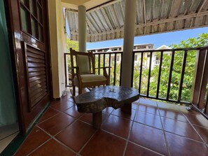 Departamento, 1 habitación, para fumadores, balcón | Balcón