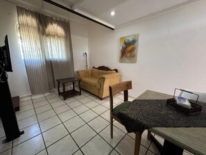 Studio, 1 Bedroom, Smoking, Balcony | Living area