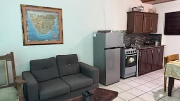 Apartment, 1 Bedroom, Smoking, Terrace | Living area
