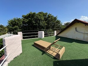 Apartment, 1 Schlafzimmer, Raucher, Terrasse | Unterkunftsgelände