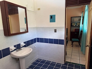 Apartment, 1 Bedroom, Smoking, Terrace | Bathroom