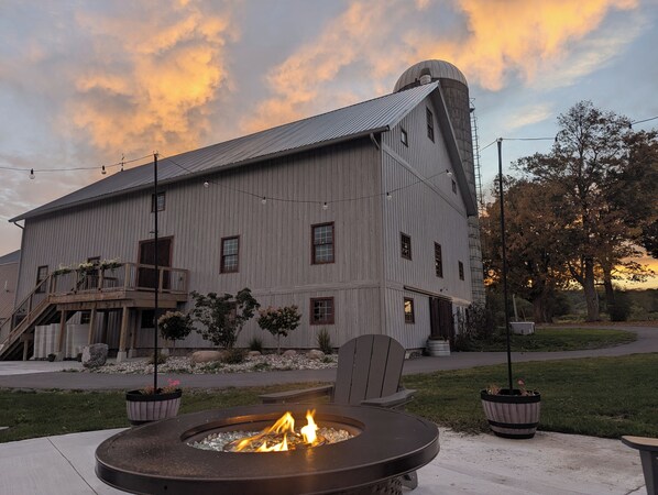 Enceinte de l’hébergement
