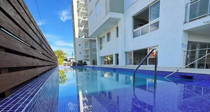 Apt+WiFi+Parking+Ac+Near The Beach+Tv @BocaChica 2 Min walk to the Beach