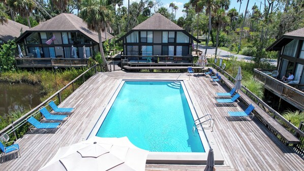 Alberca al aire libre 