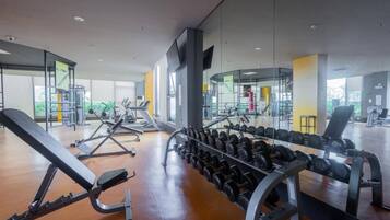 Room, 1 Bedroom, Balcony, Ocean View | Fitness studio