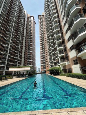 Zimmer, 1 Schlafzimmer, Balkon, Meerblick | Pool | Innenpool