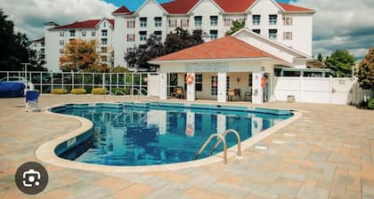 The Suites at Hersey 2 Bed 2 Bath Hotel Suite Full Kit Lndry Sleeps 8