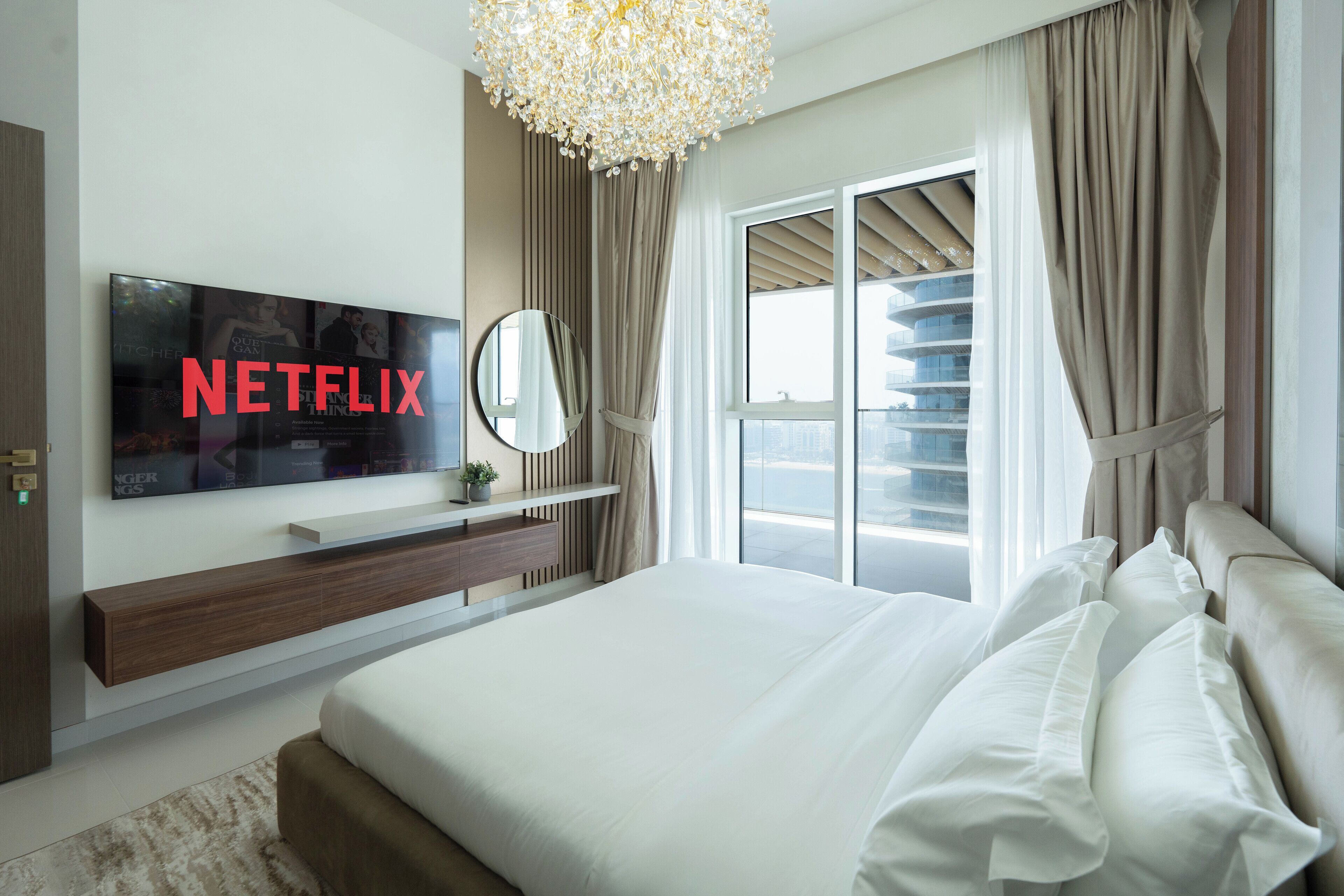 Deluxe Apartment, Balcony, Sea View | Premium bedding, memory foam beds, in-room safe, blackout drapes