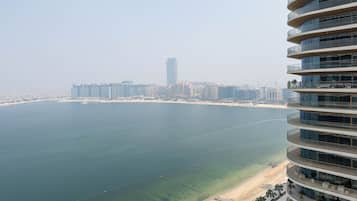 Deluxe Apartment, Balcony, Sea View | View from room