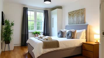 3 chambres, fer et planche Ă repasser, Wi-Fi gratuit, draps fournis