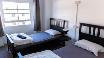 Free WiFi, bed sheets