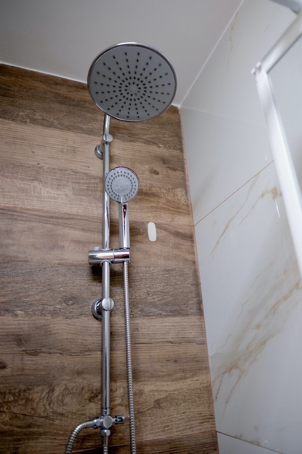 Dusche, Haartrockner, Bidet, Handtücher