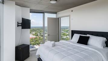 2 bedrooms, WiFi, bed sheets, wheelchair access