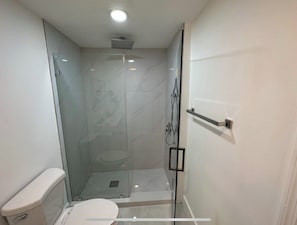 Towels, soap, toilet paper