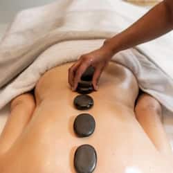 Hot tub, body treatments, body wraps, body scrubs, facials