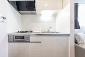 Apartment | Dapur peribadi | Peti sejuk, ketuhar gelombang mikro, dapur