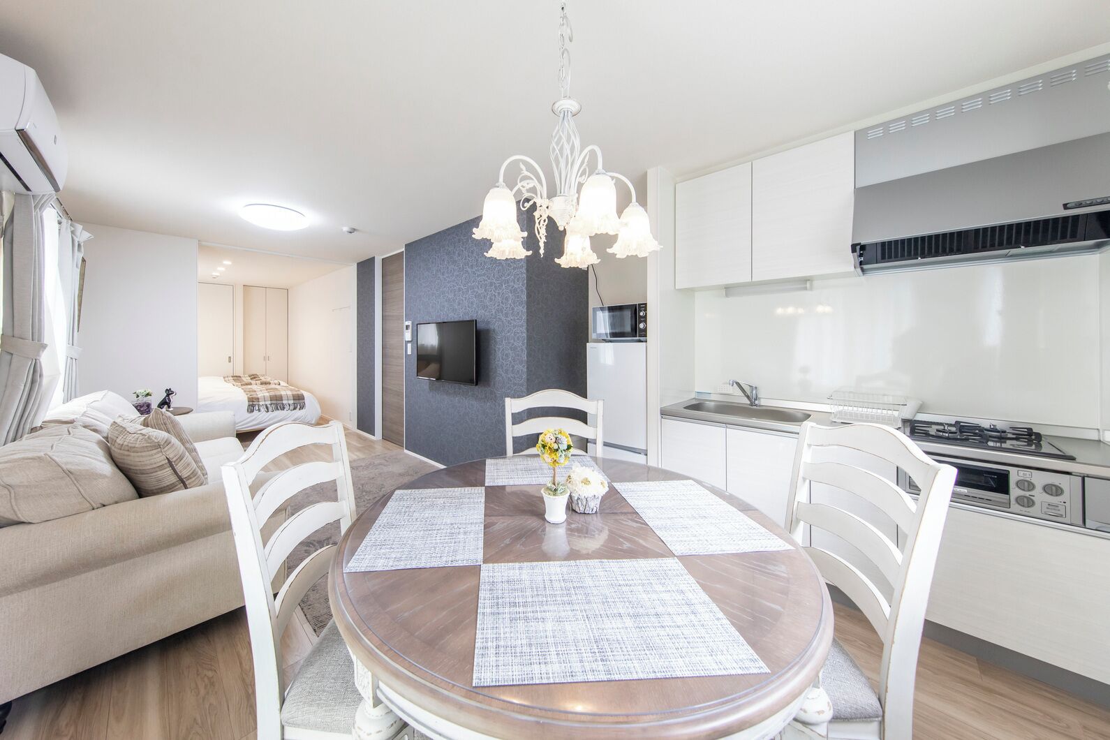 Rom, 1 soverom, ikke-røyk (101, 1LDK, European-Style Apartment) | Wi-fi (inkludert)