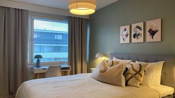 1 chambre, fer et planche à repasser, Wi-Fi gratuit, draps fournis